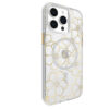 coque iphone 15 pro max floral gems magsafe case mate or
