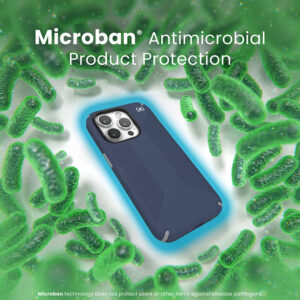 coque iphone 15 pro presidio2 grip speck bleu côtier