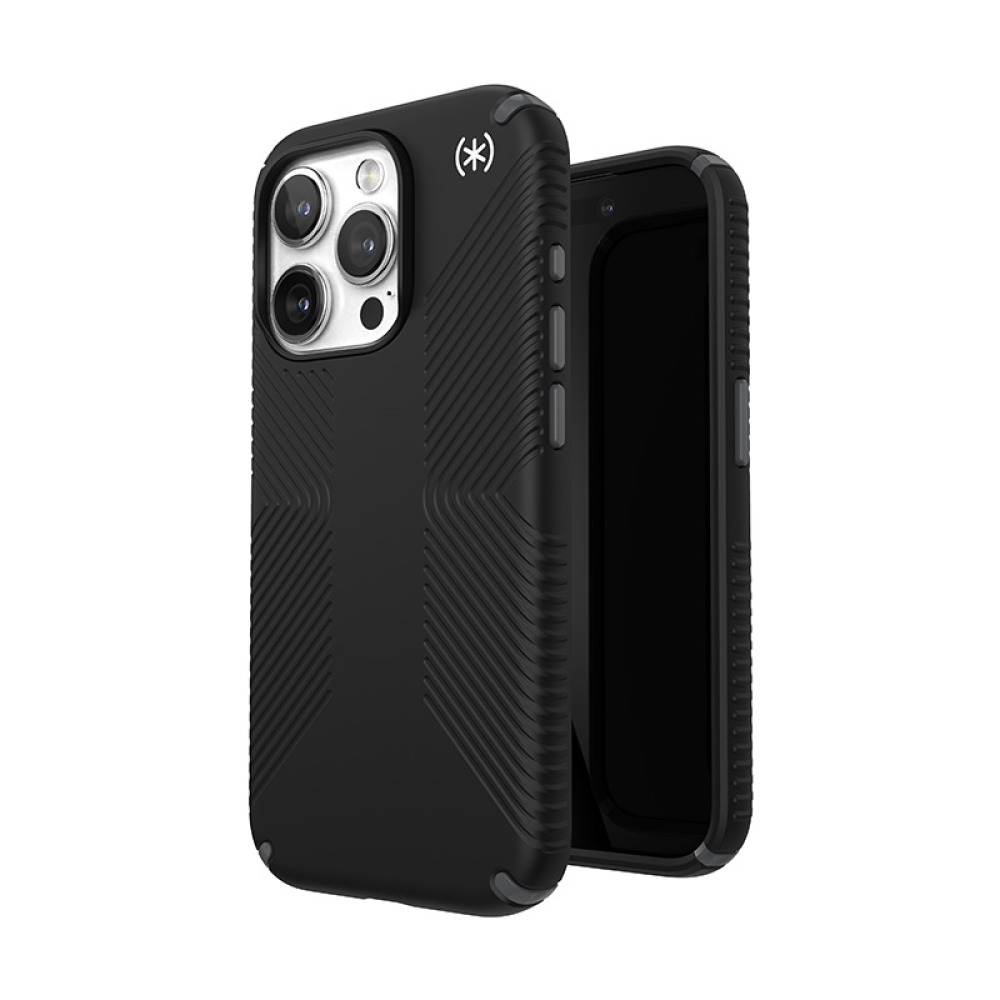 coque iphone 15 pro presidio2 grip magsafe speck noir