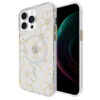 coque iphone 15 pro max floral gems magsafe case mate or