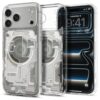 coque ultra hybrid mag magsafe pour iphone 17 pro spigen zero one titane