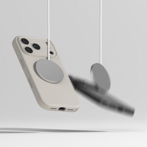 coque silicone magnetic magsafe pour iphone 17 pro ringke pierre