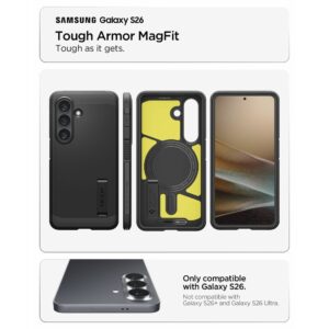 coque samsung galaxy s26 tough armor spigen noir
