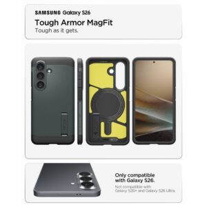 coque samsung galaxy s26 tough armor spigen vert