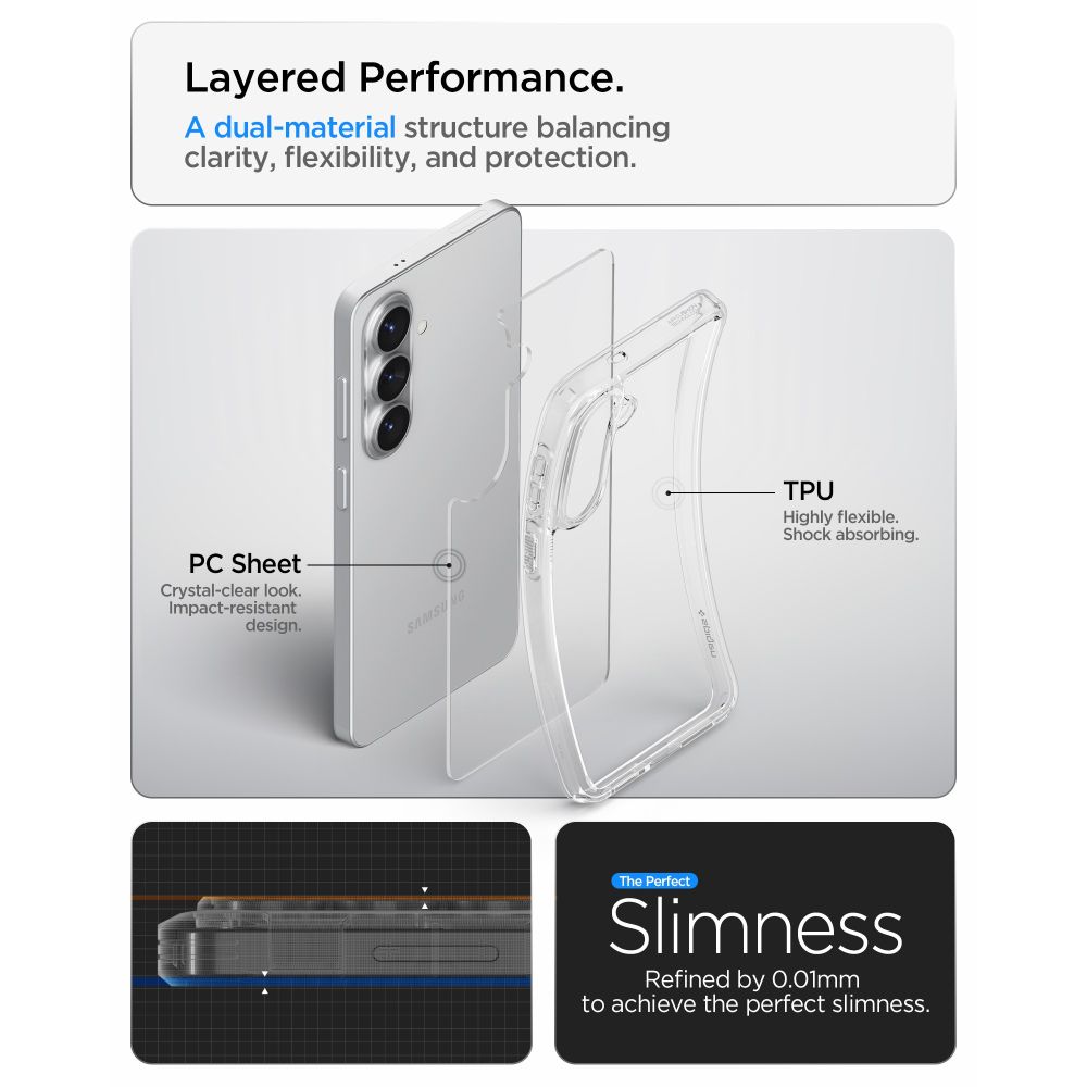 coque samsung galaxy s26 ultra hybrid spigen transparent
