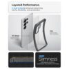 coque ultra hybrid pour samsung galaxy s26 ultra spigen cristal spatial