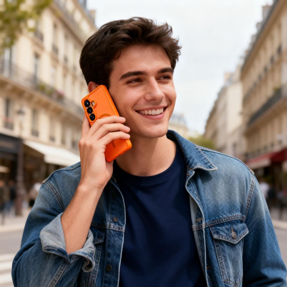coque samsung galaxy s26 magmat tech protect orange