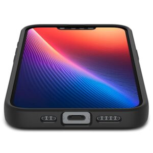 coque iphone 16e / 17e liquid air spigen noir mat
