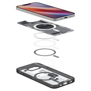 coque iphone 16e / 17e ultra hybrid spigen noir