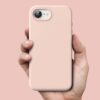 coque iphone 16e / 17e ringke rose