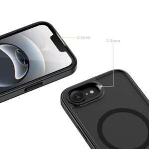 coque iphone 16e / 17e tech protect noir mat
