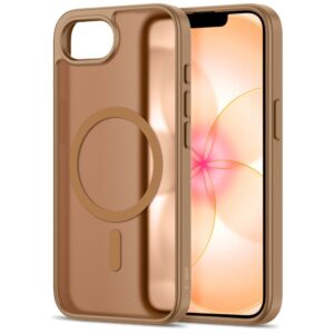 coque iphone 16e / 17e tech protect marron