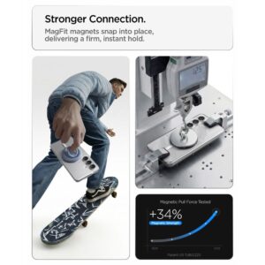 coque samsung galaxy s26+ ultra hybrid spigen blanc