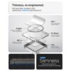 coque samsung galaxy s26+ ultra hybrid spigen noir mat