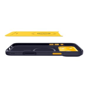 coque iphone 17 pro max nano pop mag spigen bleu marine
