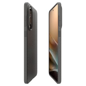coque samsung galaxy s25 liquid air spigen gris