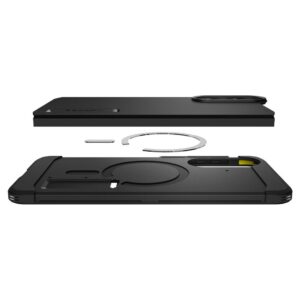 coque samsung galaxy s25 tough armor spigen noir
