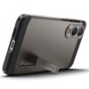 coque samsung galaxy s25 tough armor spigen anthracite