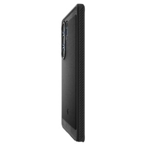 coque samsung galaxy s25 ultra rugged armor spigen noir mat