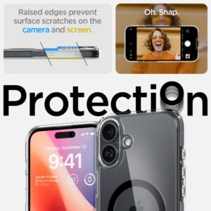 coque iphone 16 ultra hybrid spigen noir