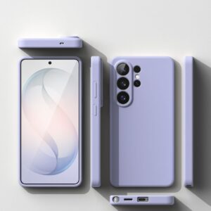 coque silicone magnetic magsafe pour samsung galaxy s26 ultra ringke lavande