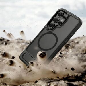 coque magrack magsafe pour samsung galaxy s26 ultra tech protect noir mat