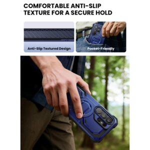 coque iblsn armorbox clip magsafe pour samsung galaxy s26 ultra supcase bleu cobalt