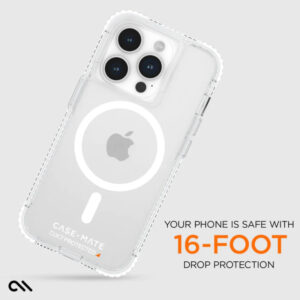 coque iphone 15 pro ultra tough d3o magsafe case mate transparent