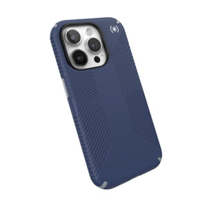 coque iphone 15 pro presidio2 grip magsafe speck bleu côtier
