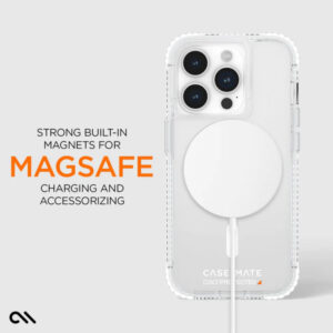 coque iphone 15 pro ultra tough d3o magsafe case mate transparent