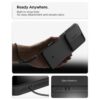 coque optik armor pour samsung galaxy s26 ultra spigen noir