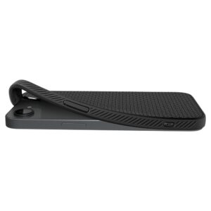 coque iphone 16e / 17e liquid air spigen noir mat
