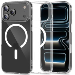 coque iphone 17 pro max flexair hybrid tech protect transparent