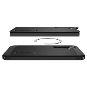 coque samsung galaxy s25 tough armor spigen noir