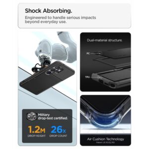 coque slim armor cs pour samsung galaxy s26 ultra spigen noir