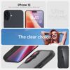 coque iphone 16 ultra hybrid spigen noir mat
