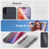 coque iphone 16 ultra hybrid spigen transparent