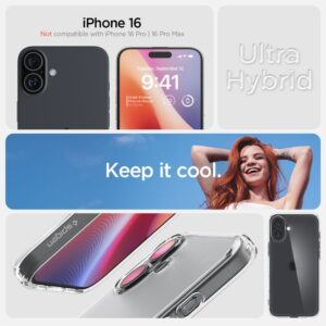 coque iphone 16 ultra hybrid spigen transparent