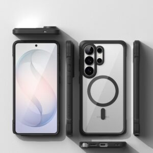 coque fusion bold magnetic magsafe pour samsung galaxy s26 ultra ringke noir