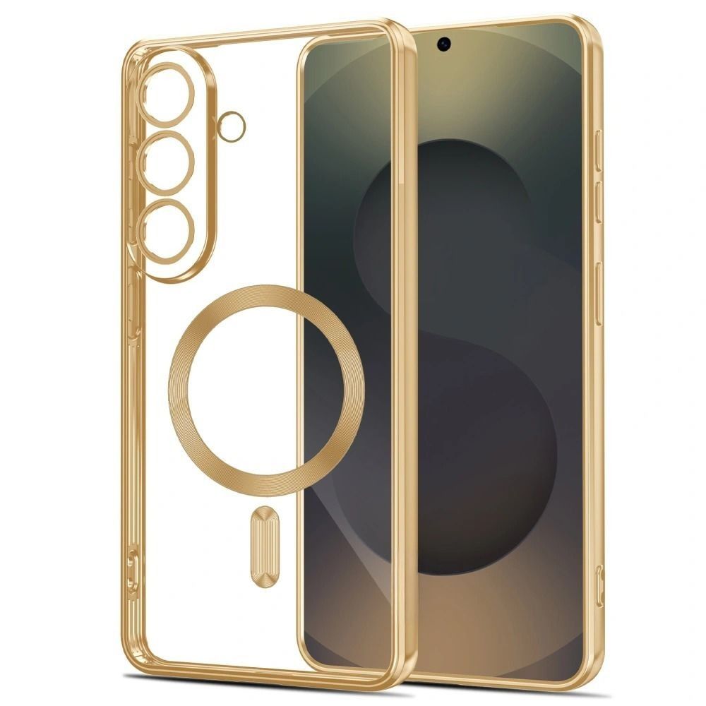 coque samsung galaxy a57 5g tech protect magflex magsafe or brillant