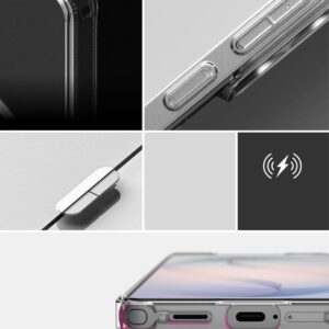 coque fusion magnetic magsafe pour samsung galaxy s26 ultra ringke transparent mat