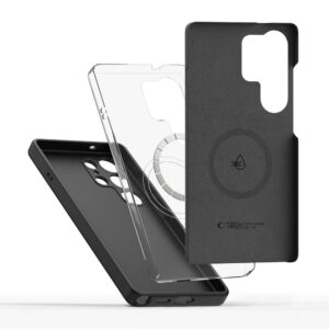 coque silicone magsafe pour samsung galaxy s26 ultra tech protect noir