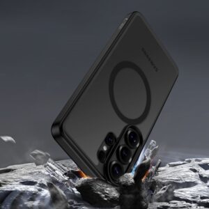 coque magpeak magsafe pour samsung galaxy s26 ultra tech protect noir mat