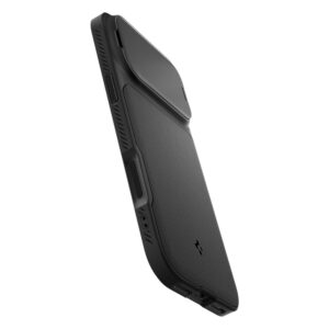 coque optik armor mag magsafe pour iphone 17 pro spigen noir