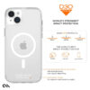 coque iphone 15 plus ultra tough d3o magsafe case mate transparent