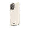 coque iphone 15 pro napa magsafe moshi blanc crème