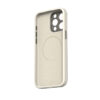 coque iphone 15 pro napa magsafe moshi blanc crème