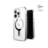 coque iphone 15 pro presidio perfect clear clicklock magsafe speck argent