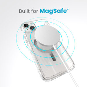 coque iphone 15 plus gemshell grip magsafe speck chromé