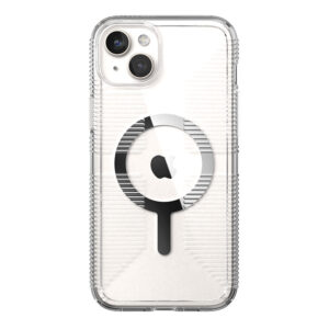 coque iphone 15 plus gemshell grip magsafe speck chromé